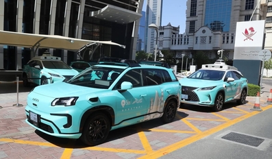 MOT Supervises Mowasalat Successful Electric Robotaxis